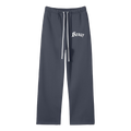 Unisex 'Navy' Straight Leg Fleece Pants